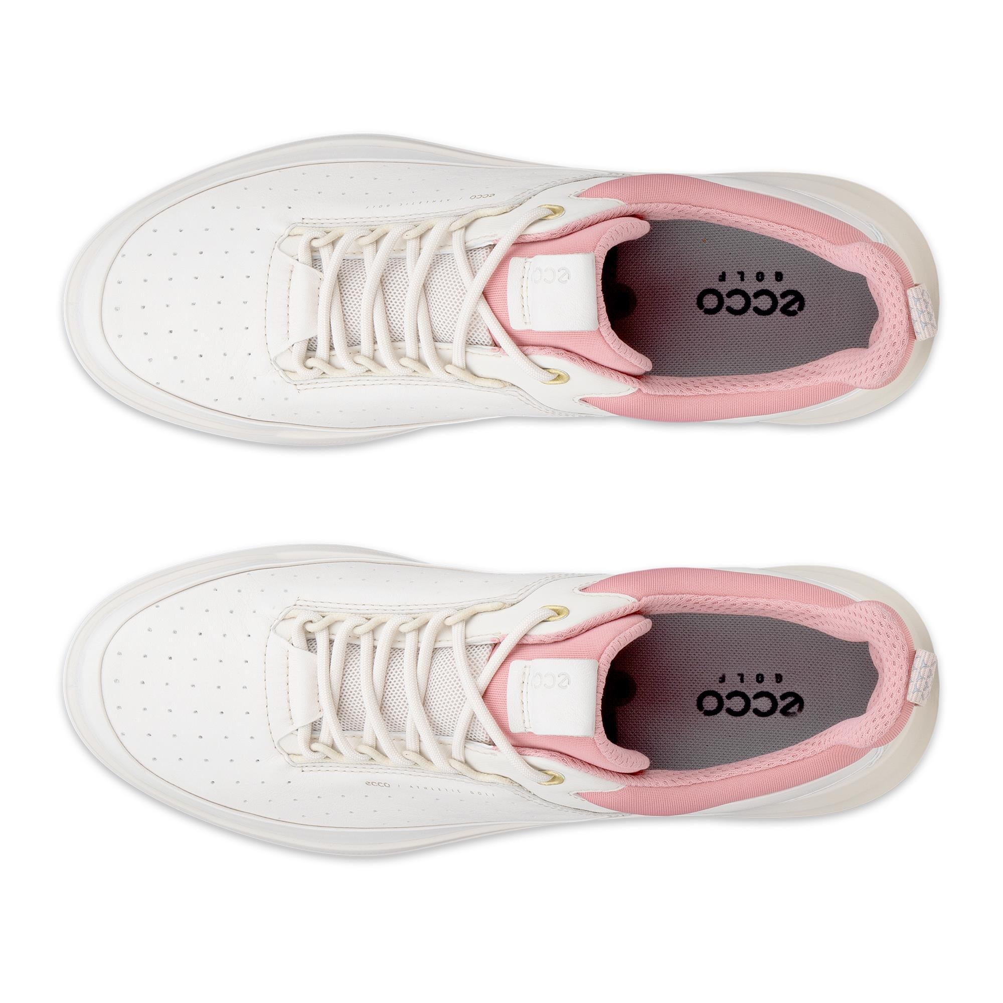 Ecco Golf Core Gradient Ladies Golf Shoes Limestone/Old Rose